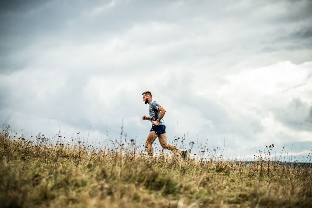 man running