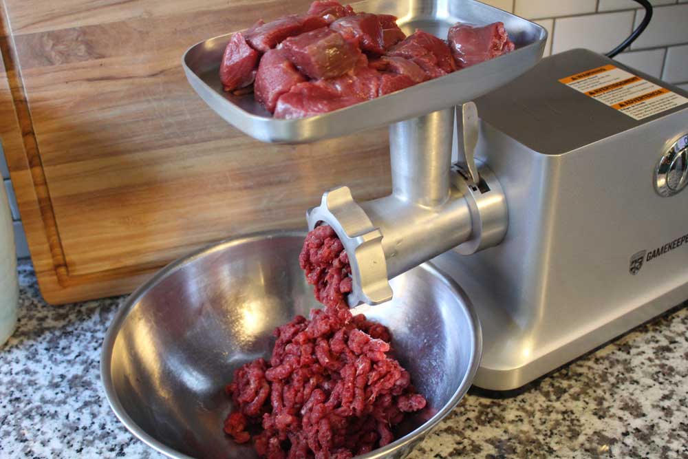 Gamekeeper meat grinder