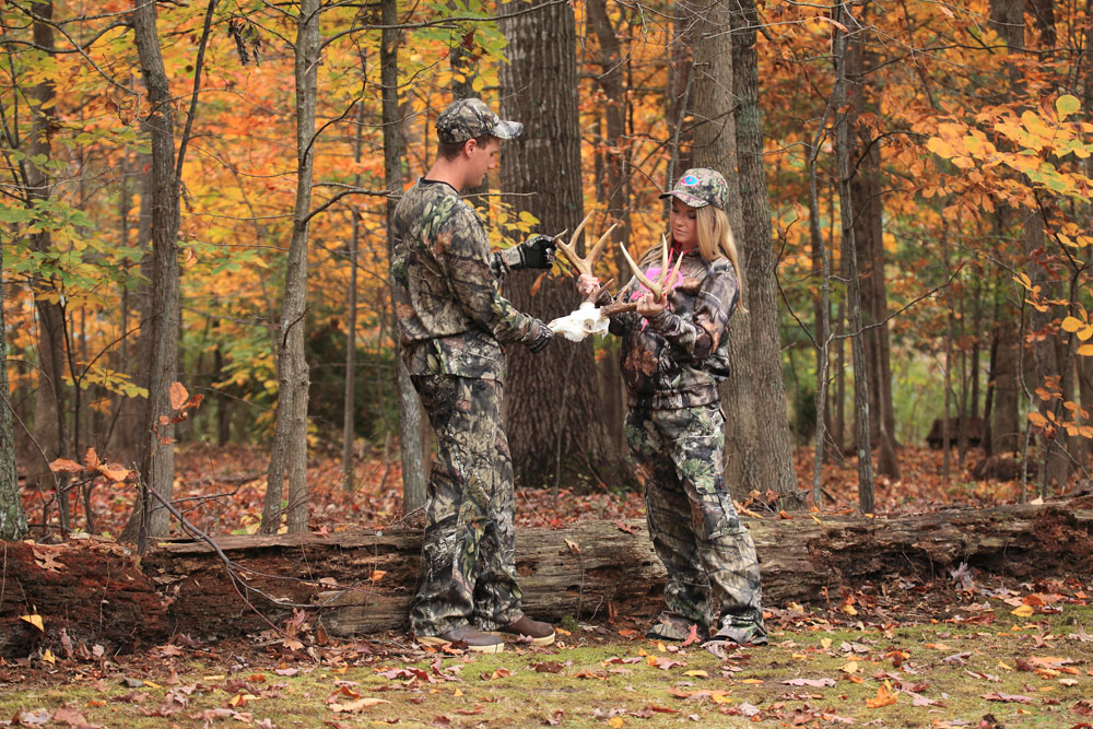 mentoring female hunter