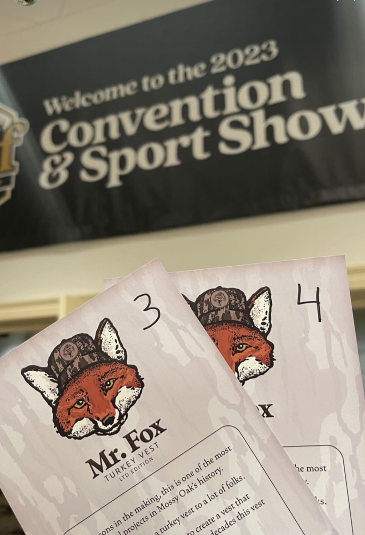 mr fox vest tickets