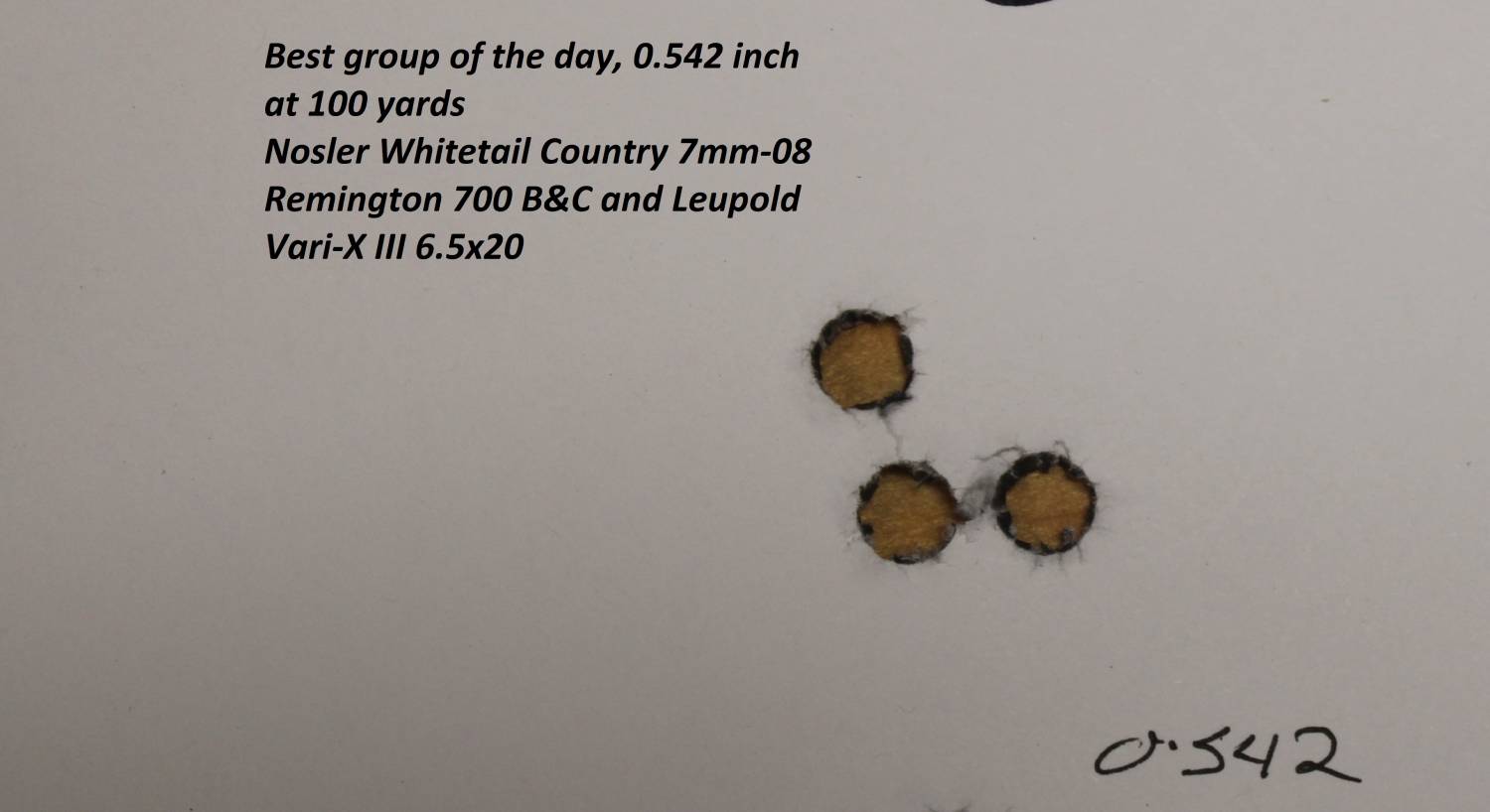 target sheet