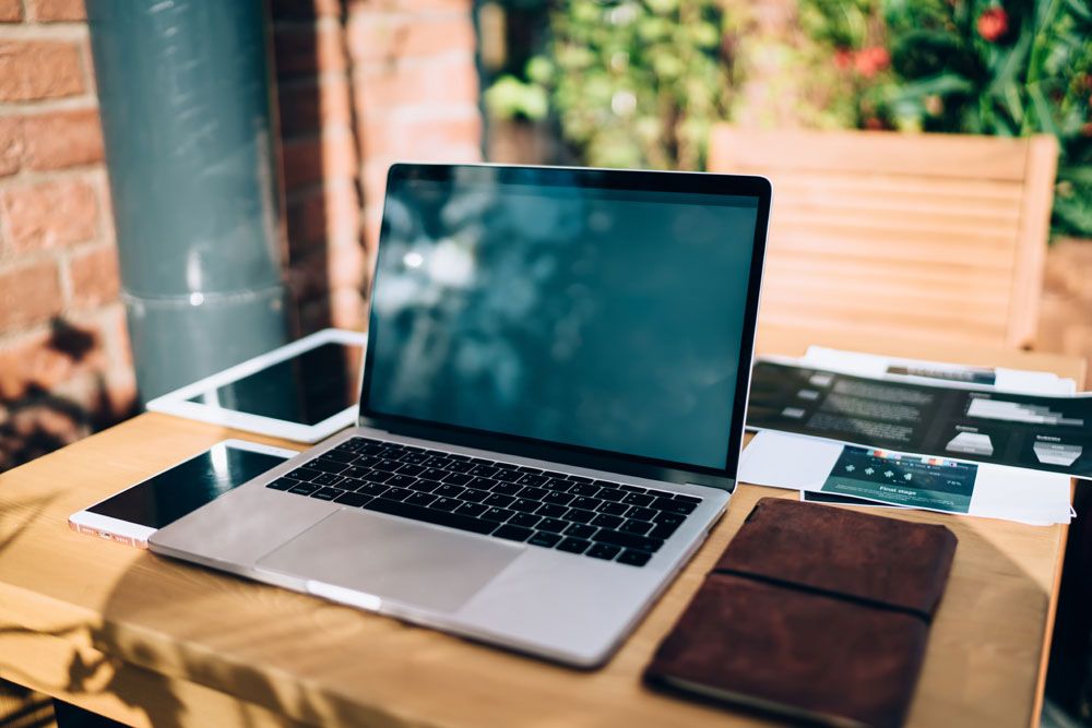 outdoor workspace