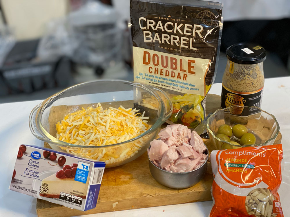 pheasant cheeseball ingredients