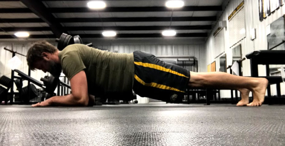 plank core strength