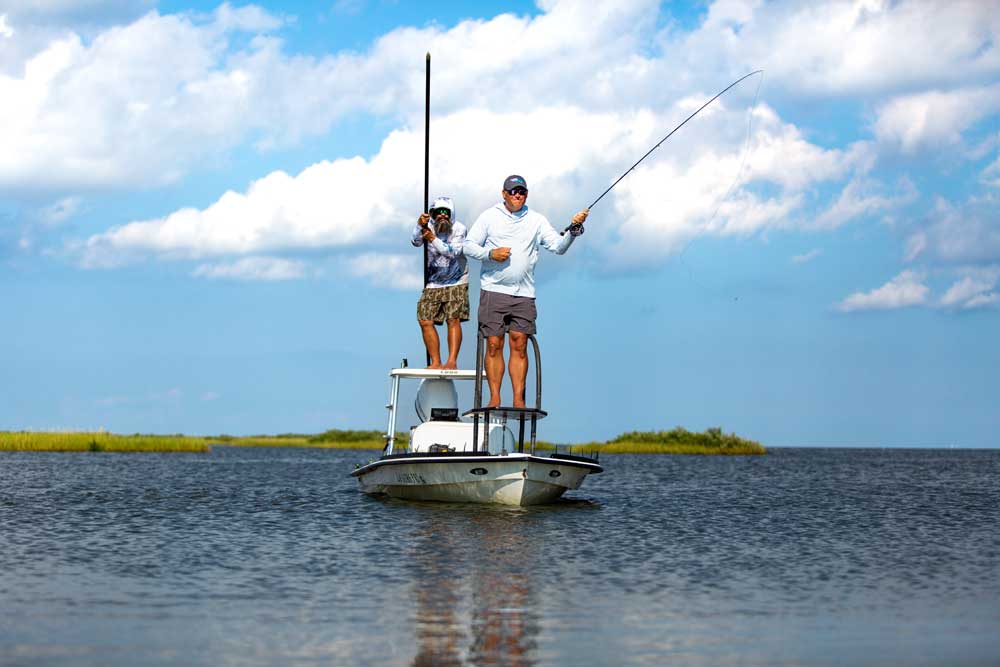 fly casting for redfish