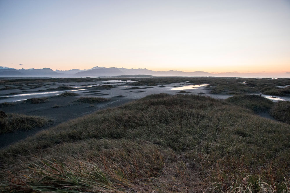 Alaskan sand dunes