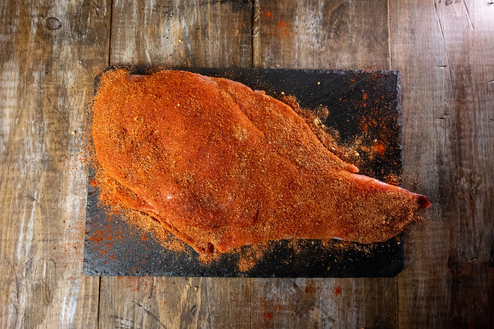 seasoned turkey breast