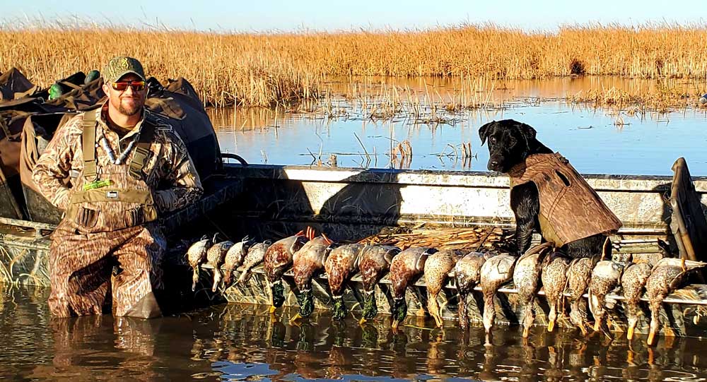 Shane Smith duck hunt