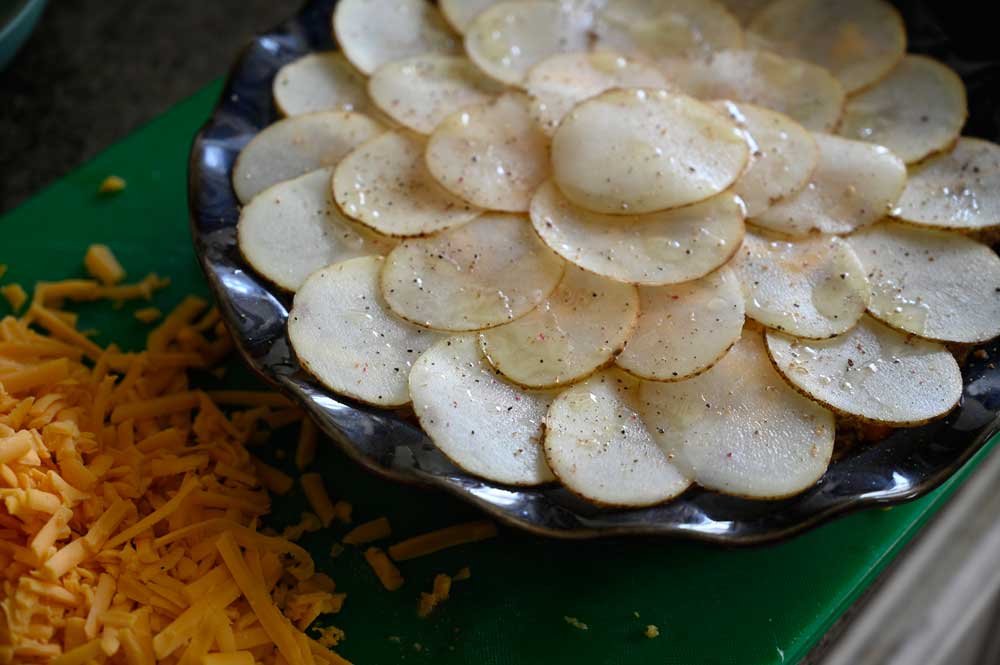 shepherd's pie layered