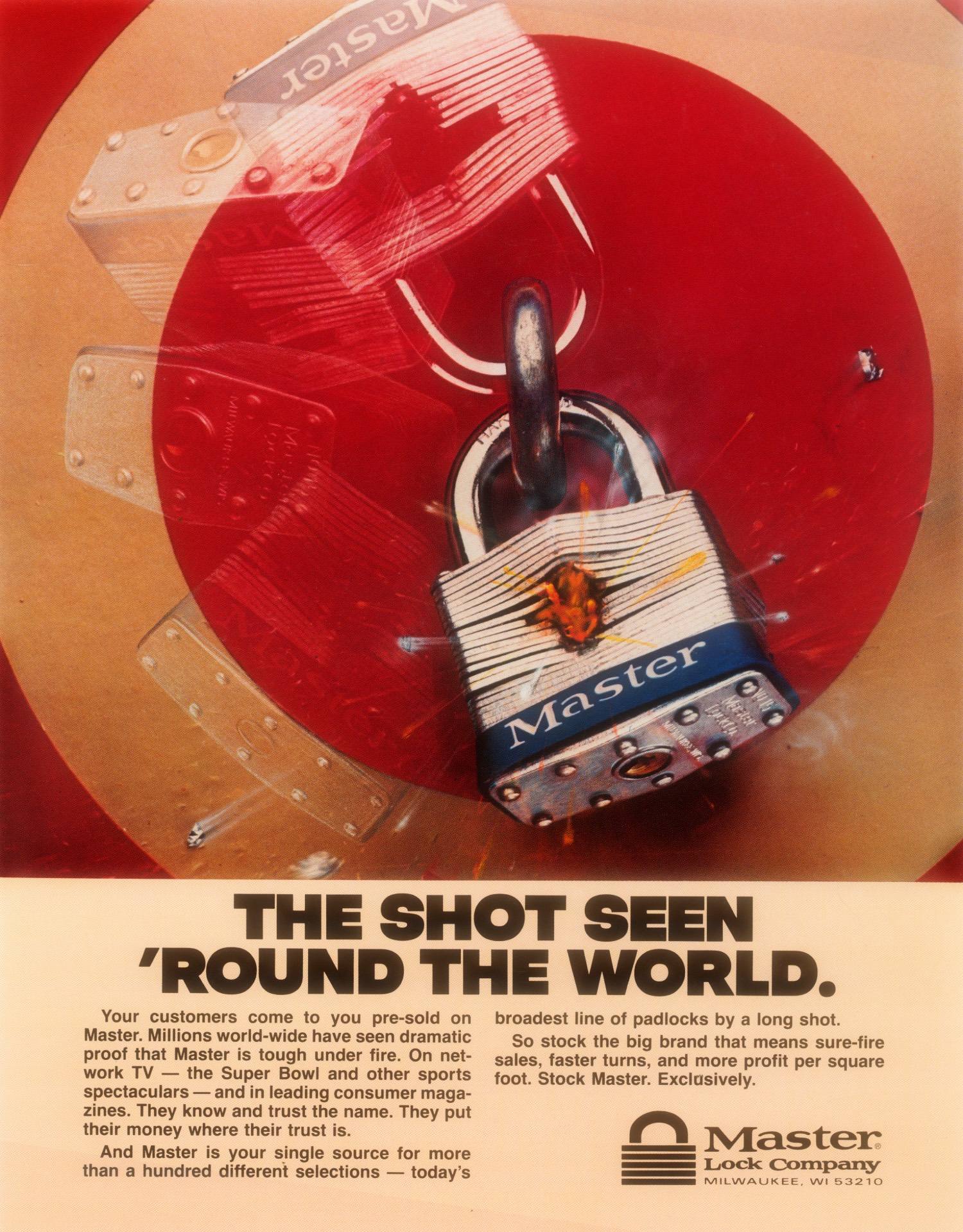 shot heard round the world ad