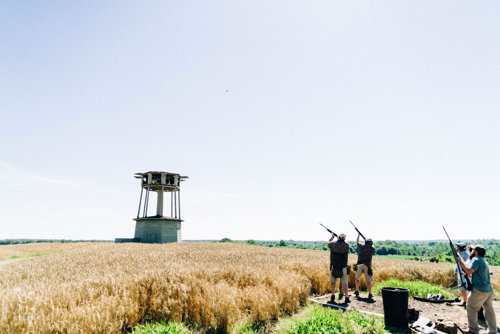 skeet shooting