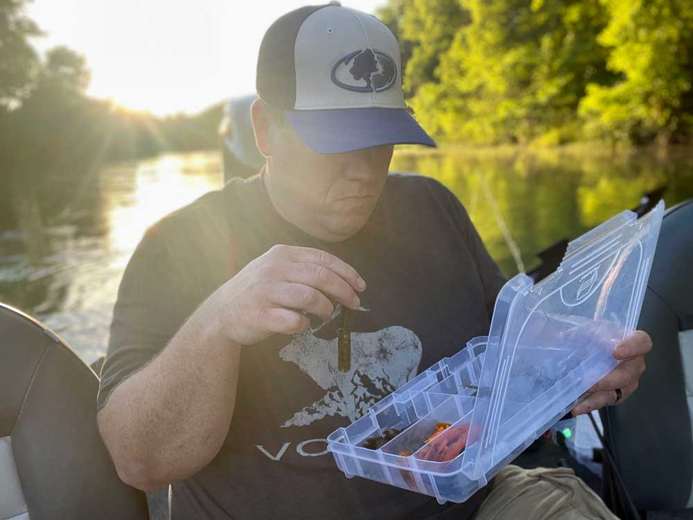 smallmouth river fishing bait