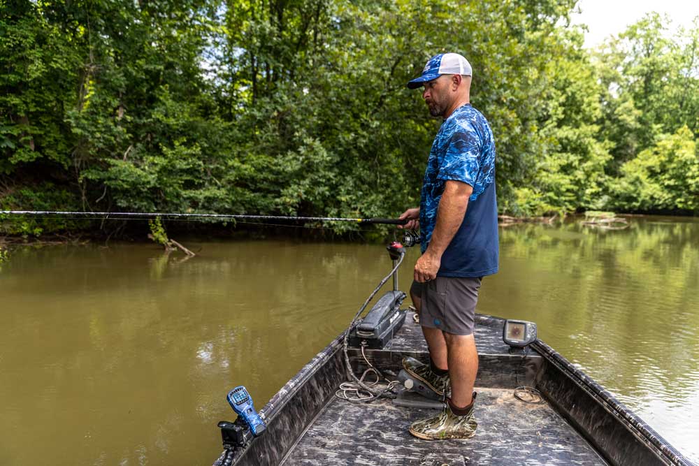 spinning rod freshwater fishing