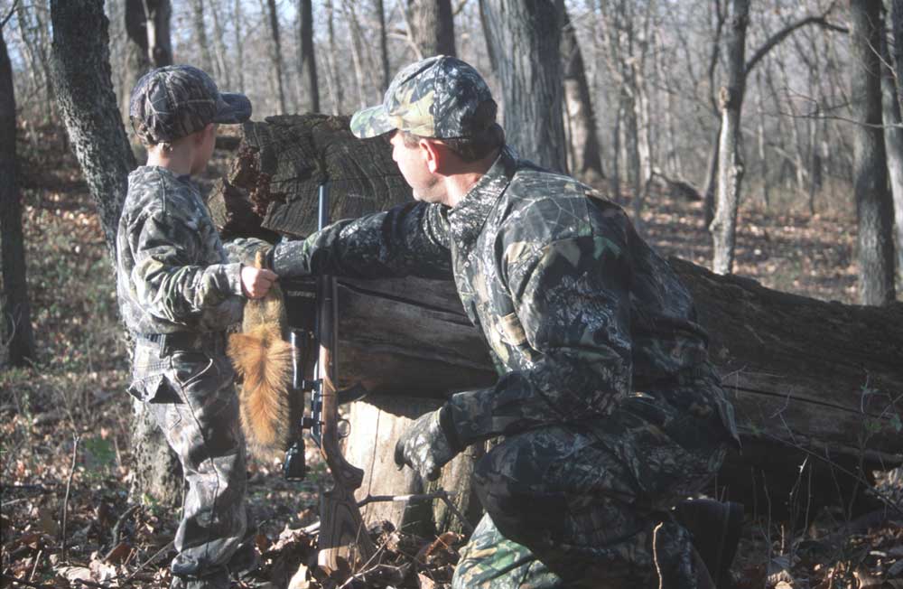 squirrel hunting