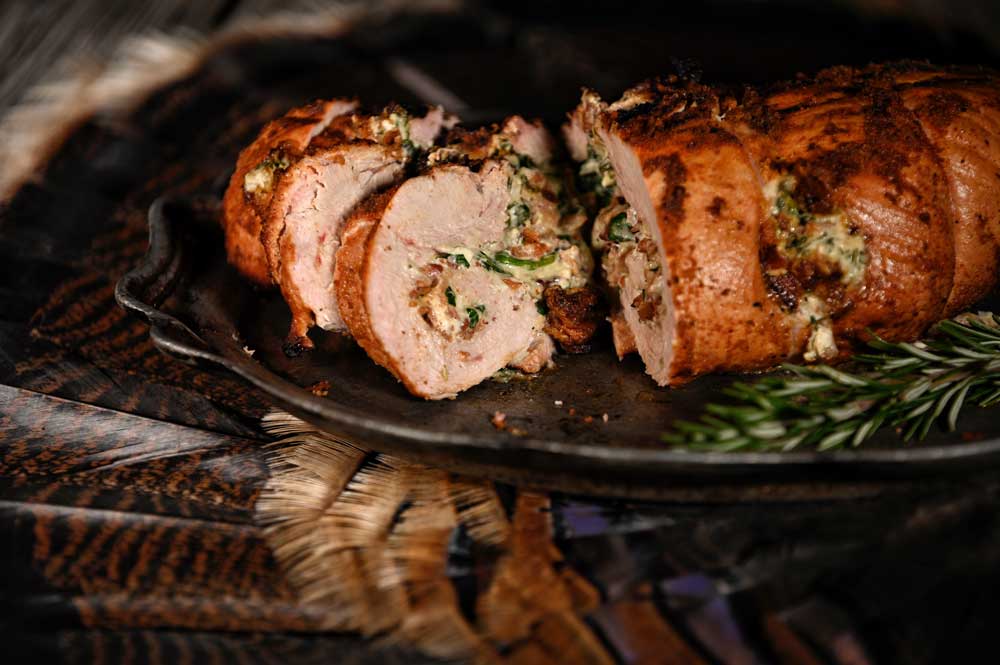 stuffed wild turkey breast