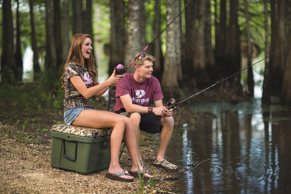 camping fishing