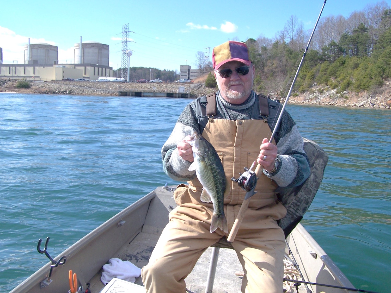 man holding a fish