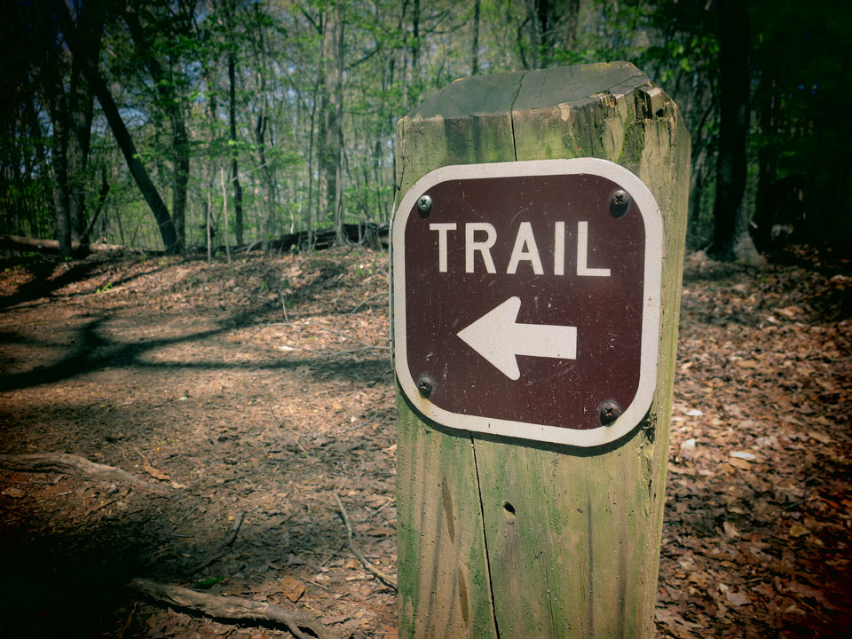 trail marker