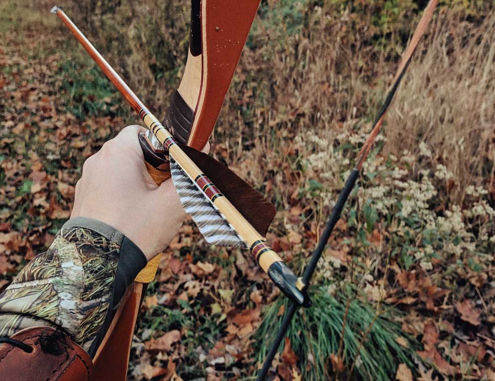hunting with traditional bow