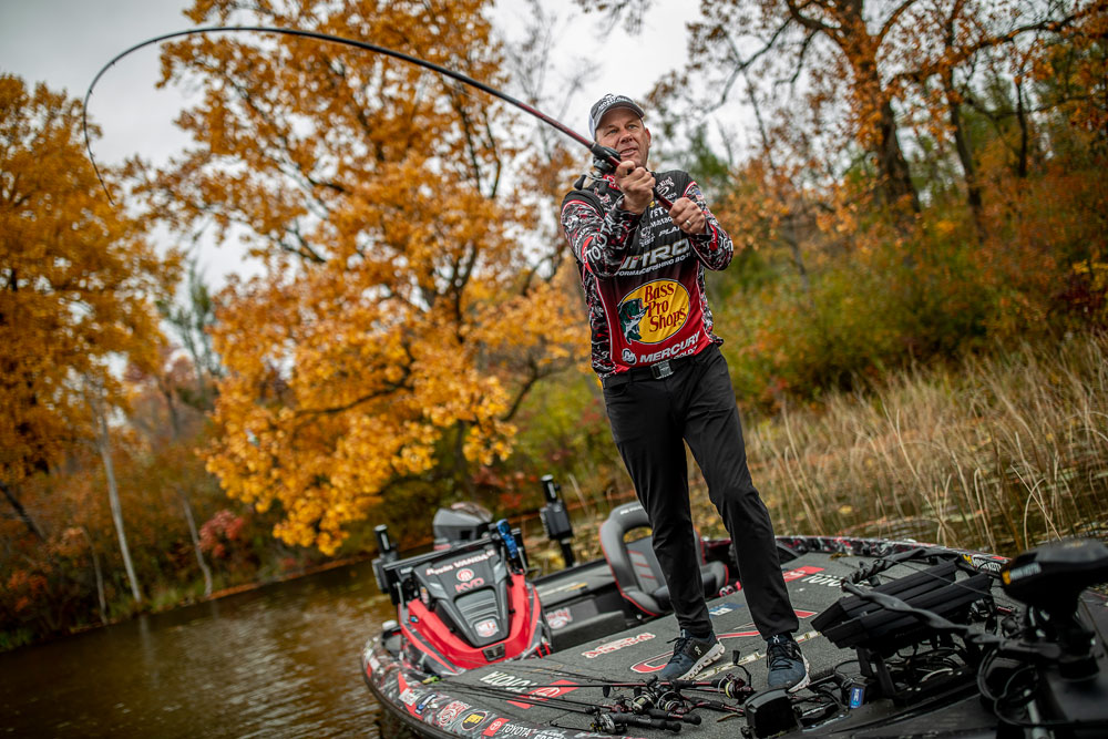 Kevin VanDam fishing