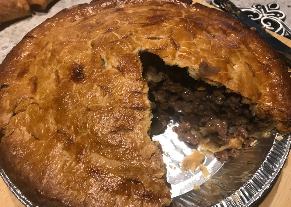 venison mushroom pie