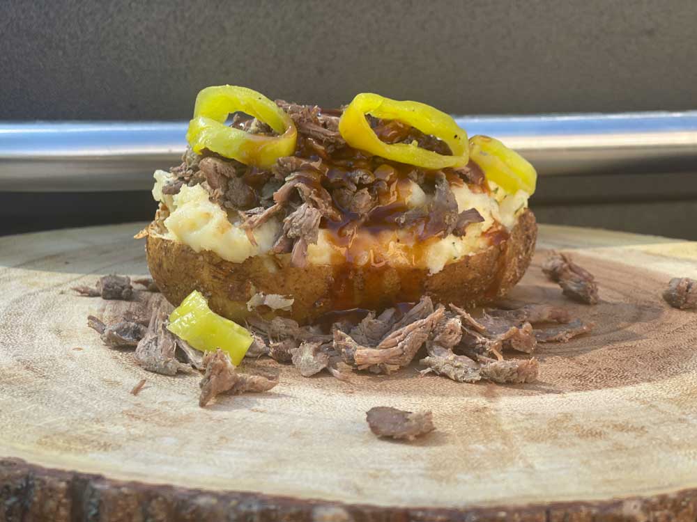 venison twice baked potato