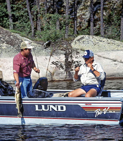 summer walleye fishing