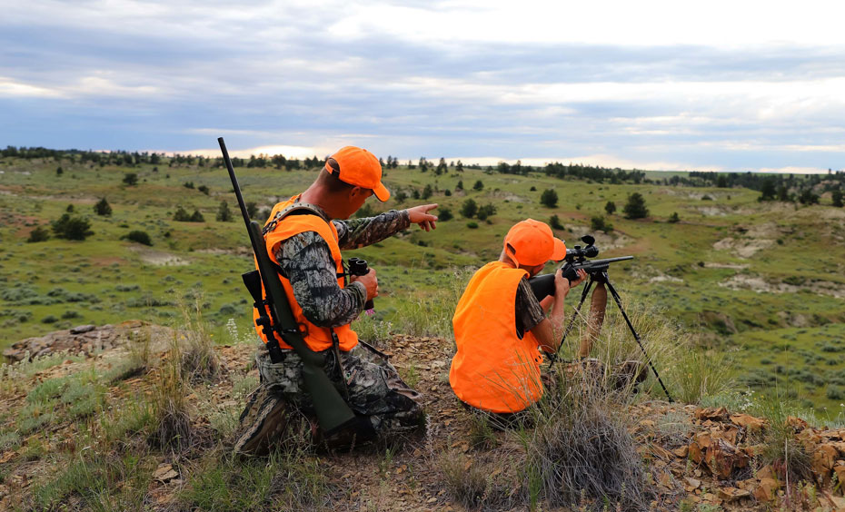 rifle hunting elk