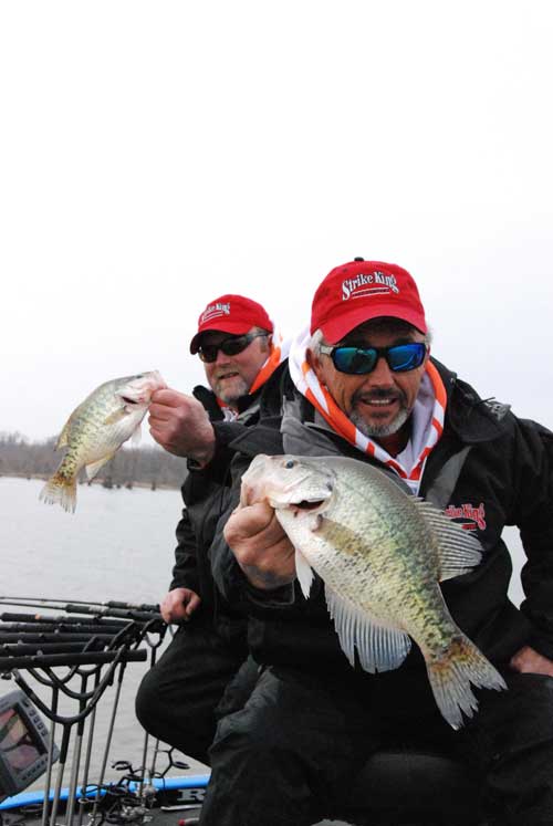 winter crappie fishing