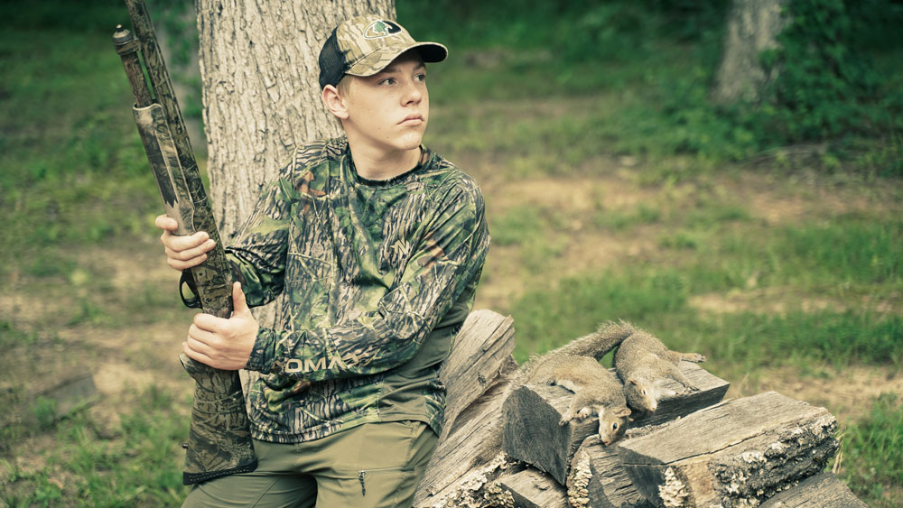 youth squirrel hunter