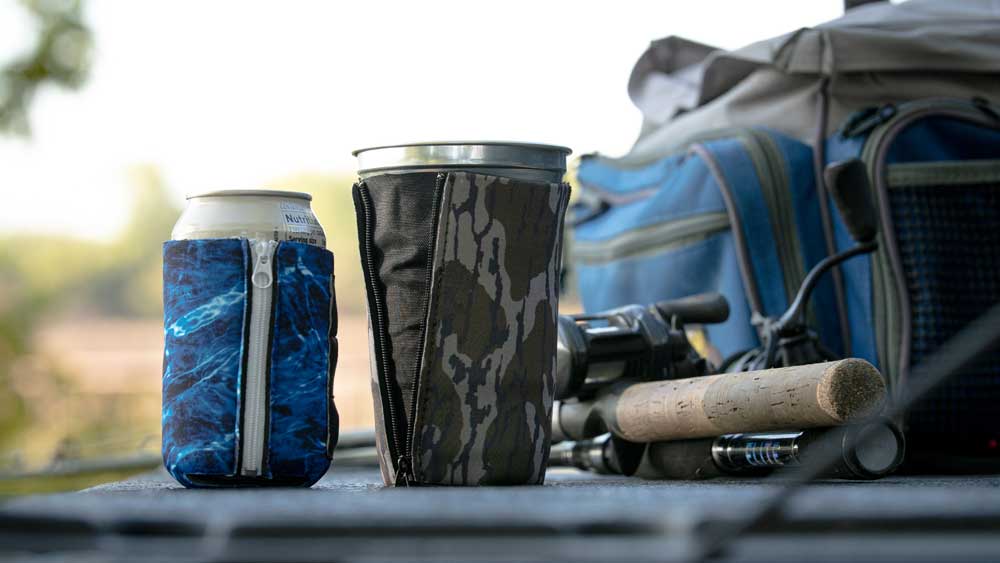 ZipSip camo drink holders