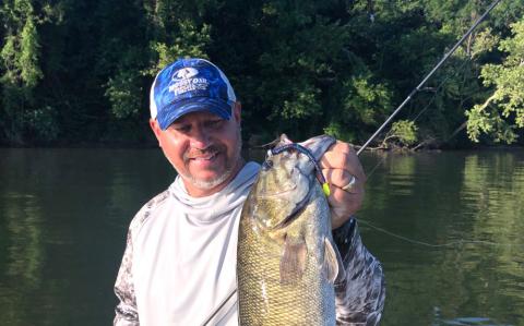 Fishing for Smallmouth Bass in Small Rivers and Streams