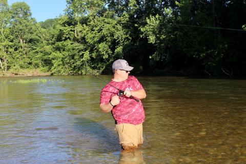 Drew Benton on Fishing Deep Ledges Without Grass