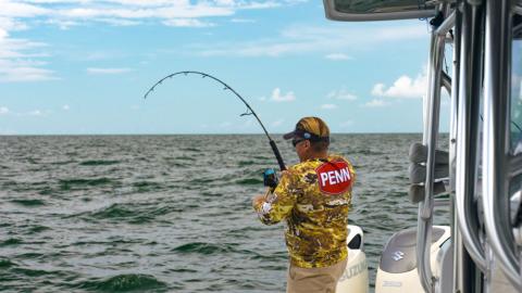 Fishing for Mangrove Snapper or Gray Snapper